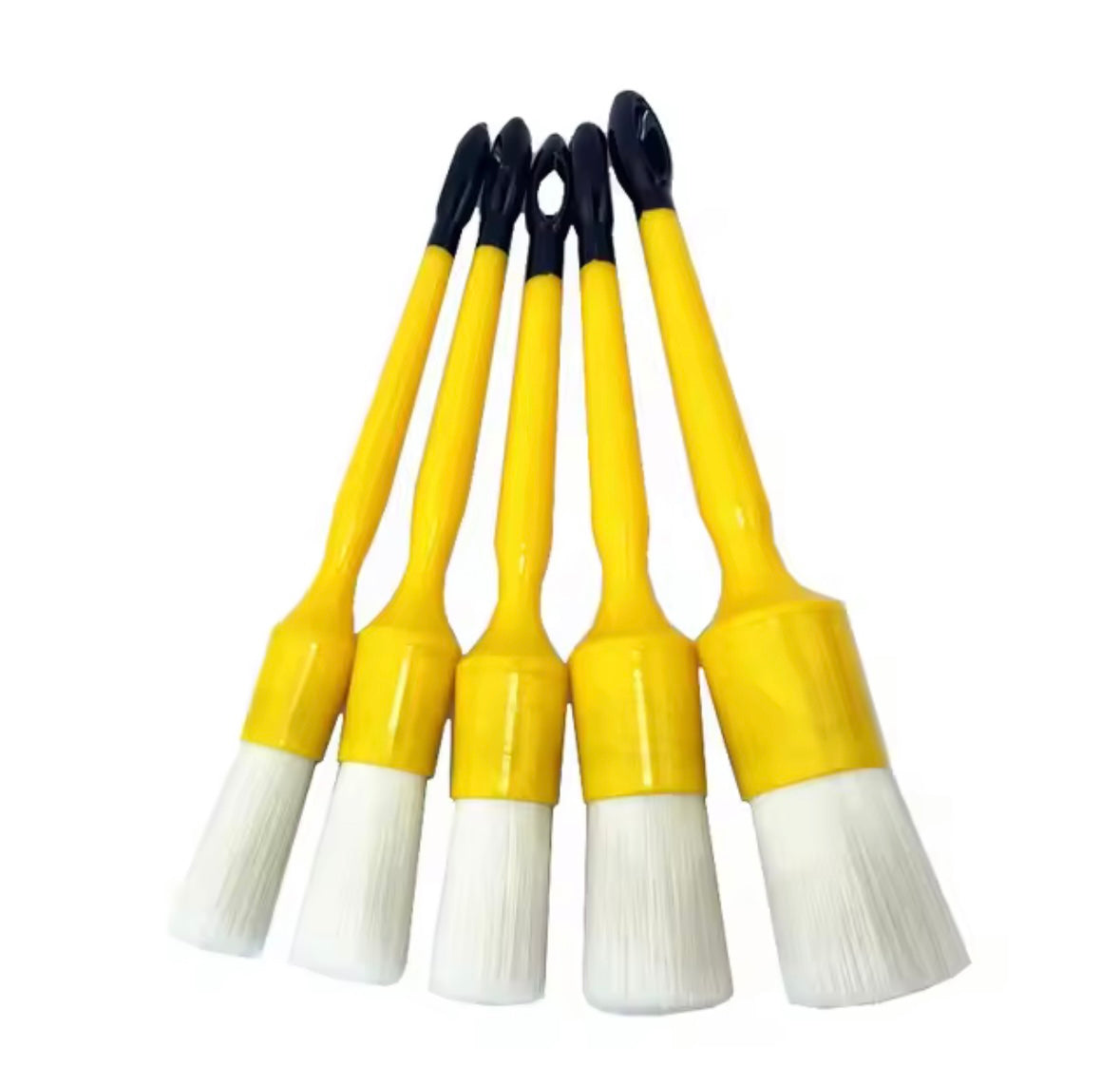Wolf Detailing Yellow Brush 5szt.